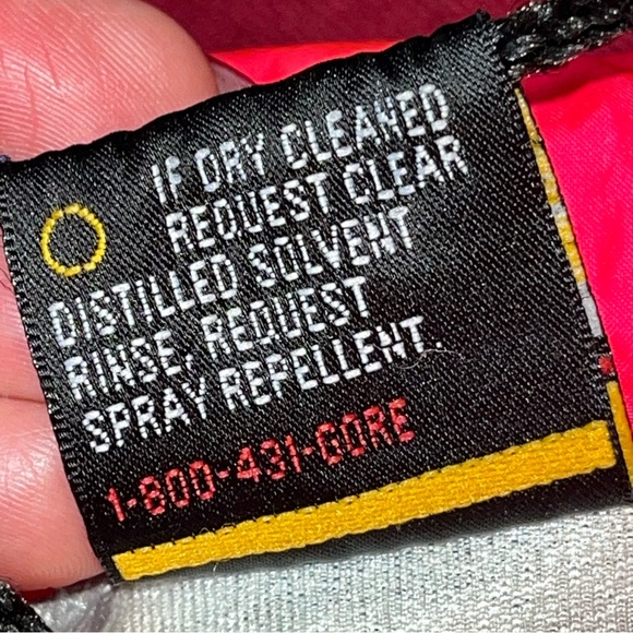 ASICS GoreTex 90s JACKET GRAY blue PINK ZIP UP nylon Windbreaker Golf Rain MEN L - Picture 11 of 16